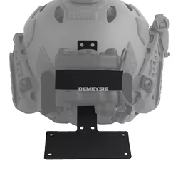 Bolsa táctica para batería NVG de casco – Contrapeso ajustable