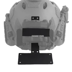 Bolsa táctica para batería NVG de casco – Contrapeso ajustable