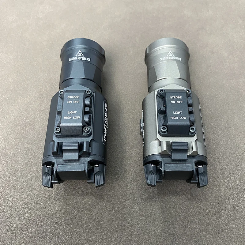 Linterna táctica SureFire para riel Picatinny, luz de arma