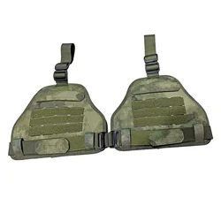 Chaleco portaplacas táctico con protección de hombros y arnés