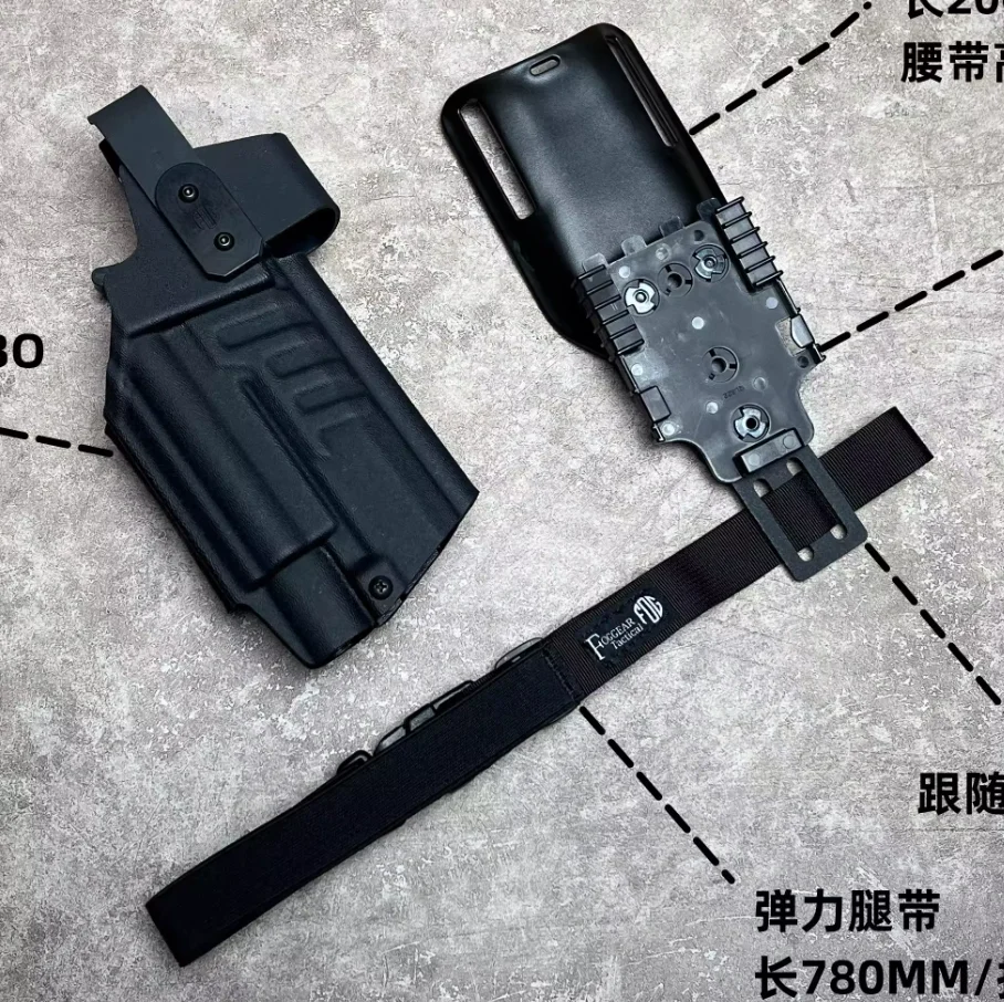 O-023 TURBO funda kydex cinturón anticaída para Glock y P320 - imagen 4