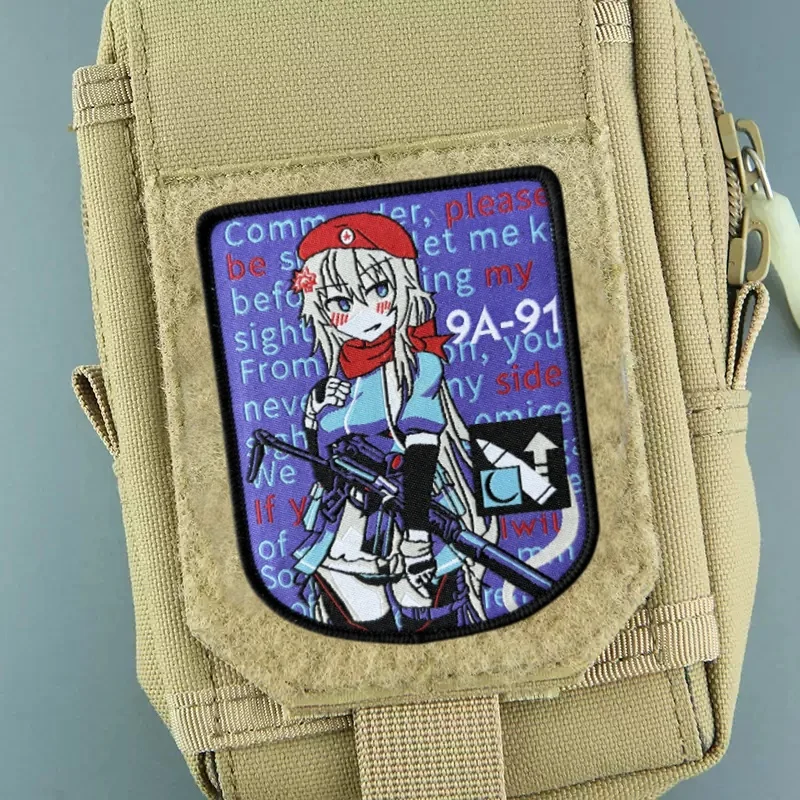 Parche táctico velcro para mochila – Diseño militar resistente - imagen 4