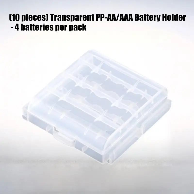 Caja de almacenamiento de baterías PP transparente para celdas - imagen 2