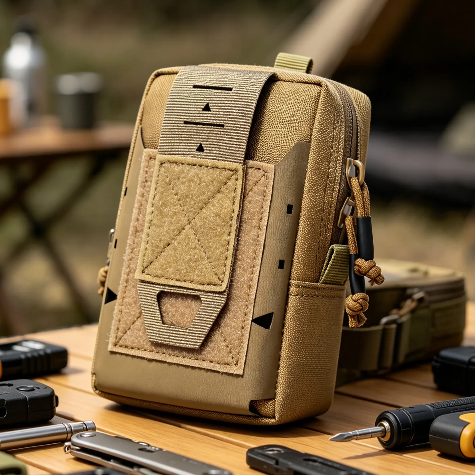 Bolsa táctica MOLLE multiusos con desenganche rápido para teléfono - imagen 5