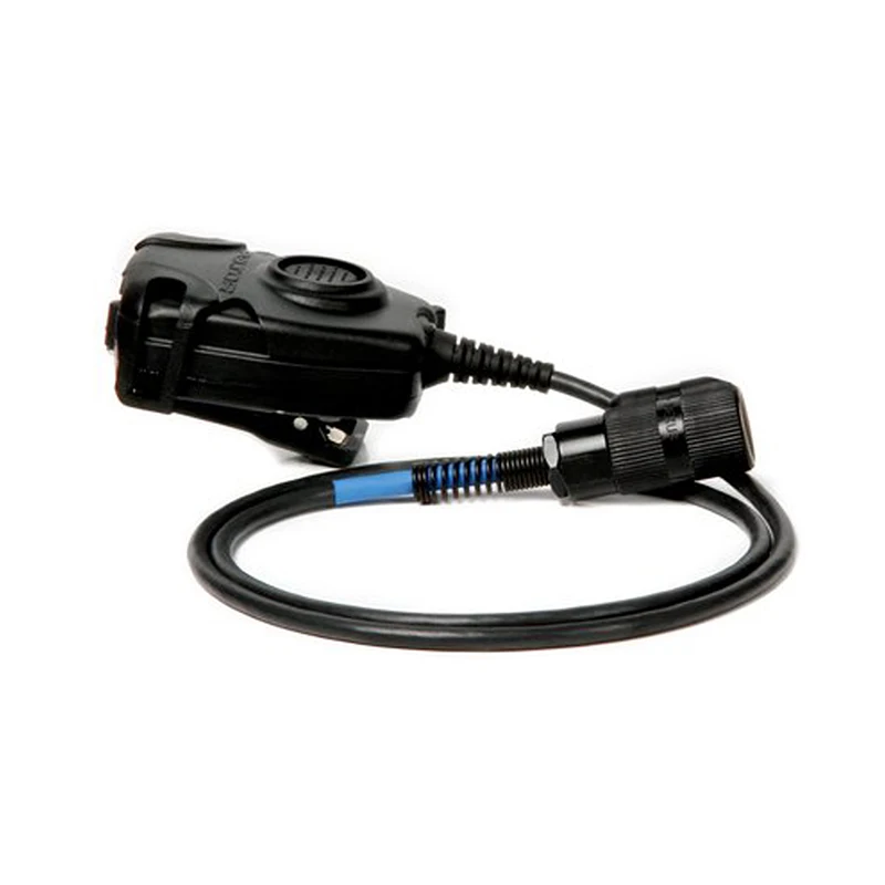 Adaptador PELTO PTT para radios militares conector MIL-C-55116 6 pines - imagen 3
