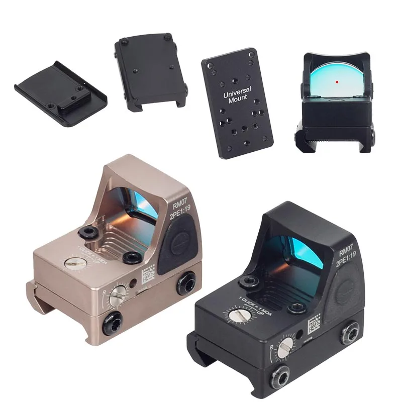 Montaje del visor red dot holográfico en riel Picatinny 20mm