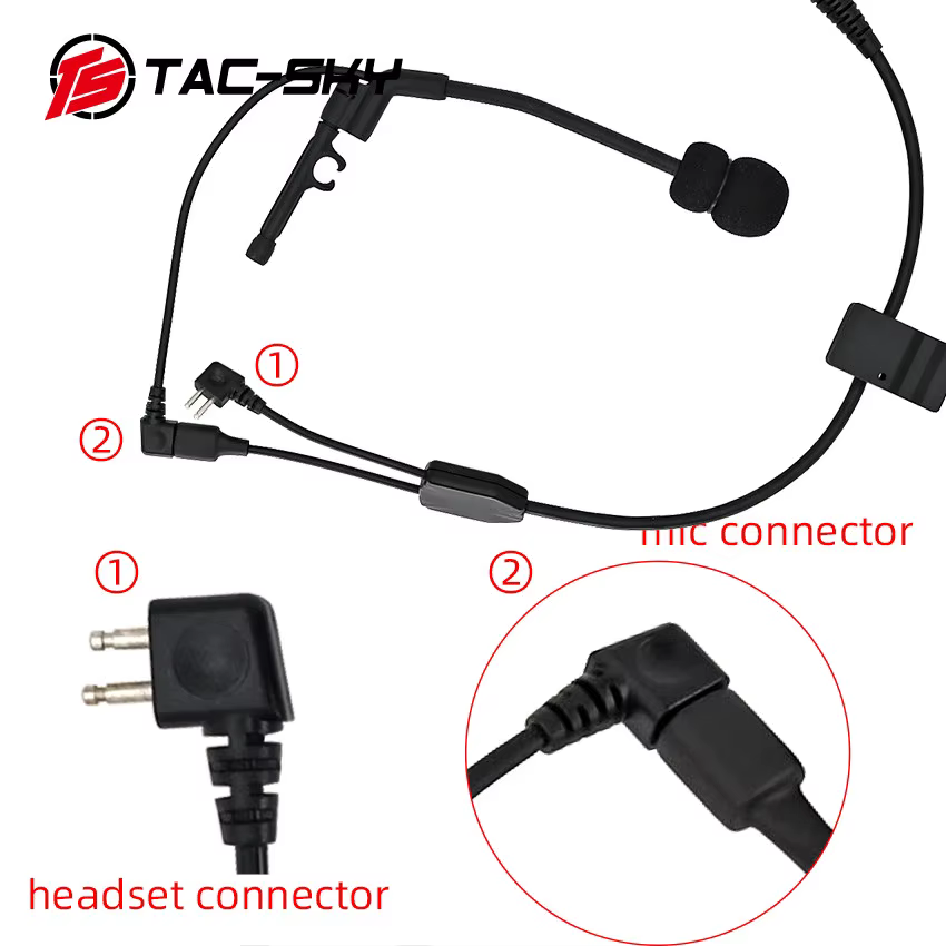 Micrófono U94PTTK y cableado de conexión