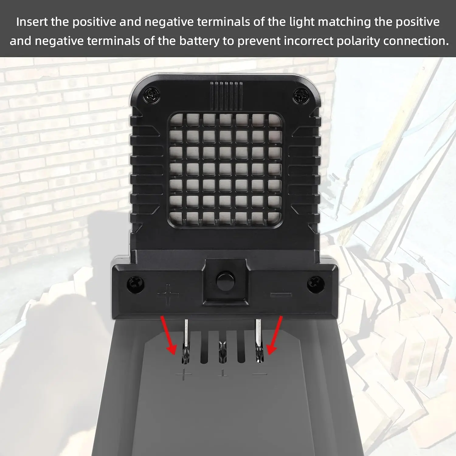 Lámpara de trabajo LED para baterías Makita, Milwaukee, DeWalt y Bosch - imagen 4