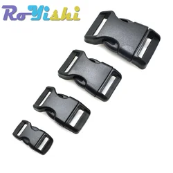 Hebillas curvadas lateral para paracord – 10 uds