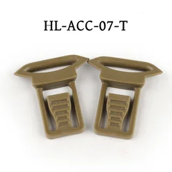 Clip montaje riel casco táctico airsoft – Accesorio espejo