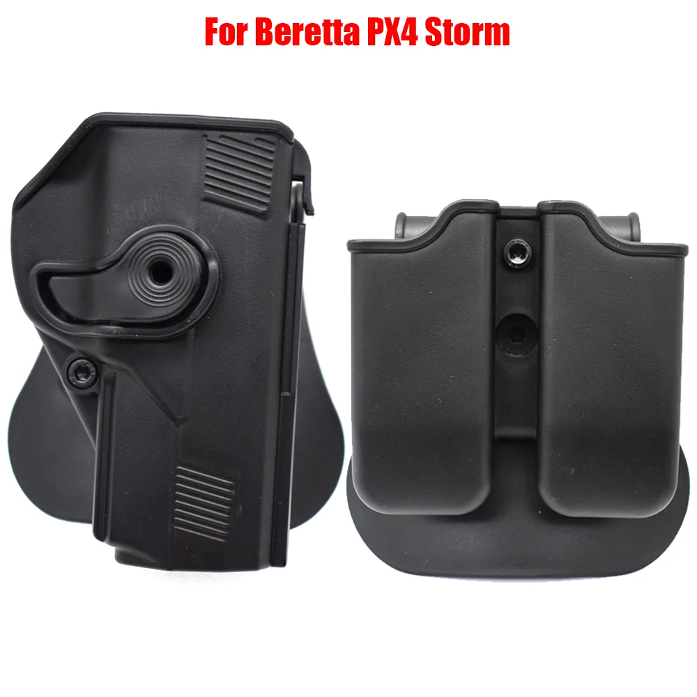 Funda táctica paddle Beretta M9/PX4 con portacargador ajustable - imagen 5