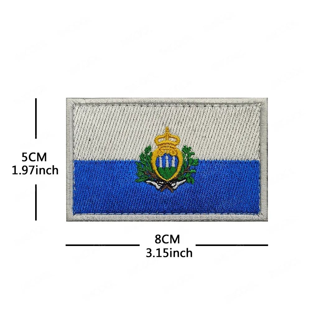 Parche táctico bordado banderas de Europa para brazalete - imagen 4