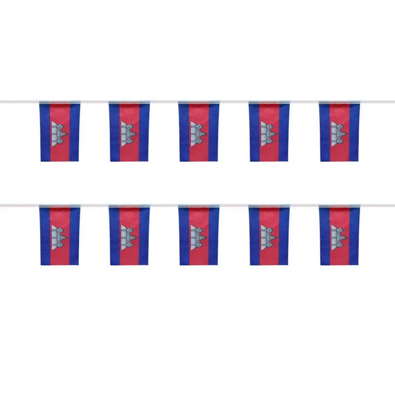 Banderines Camboya para decoración de fiestas y festivales - imagen 4