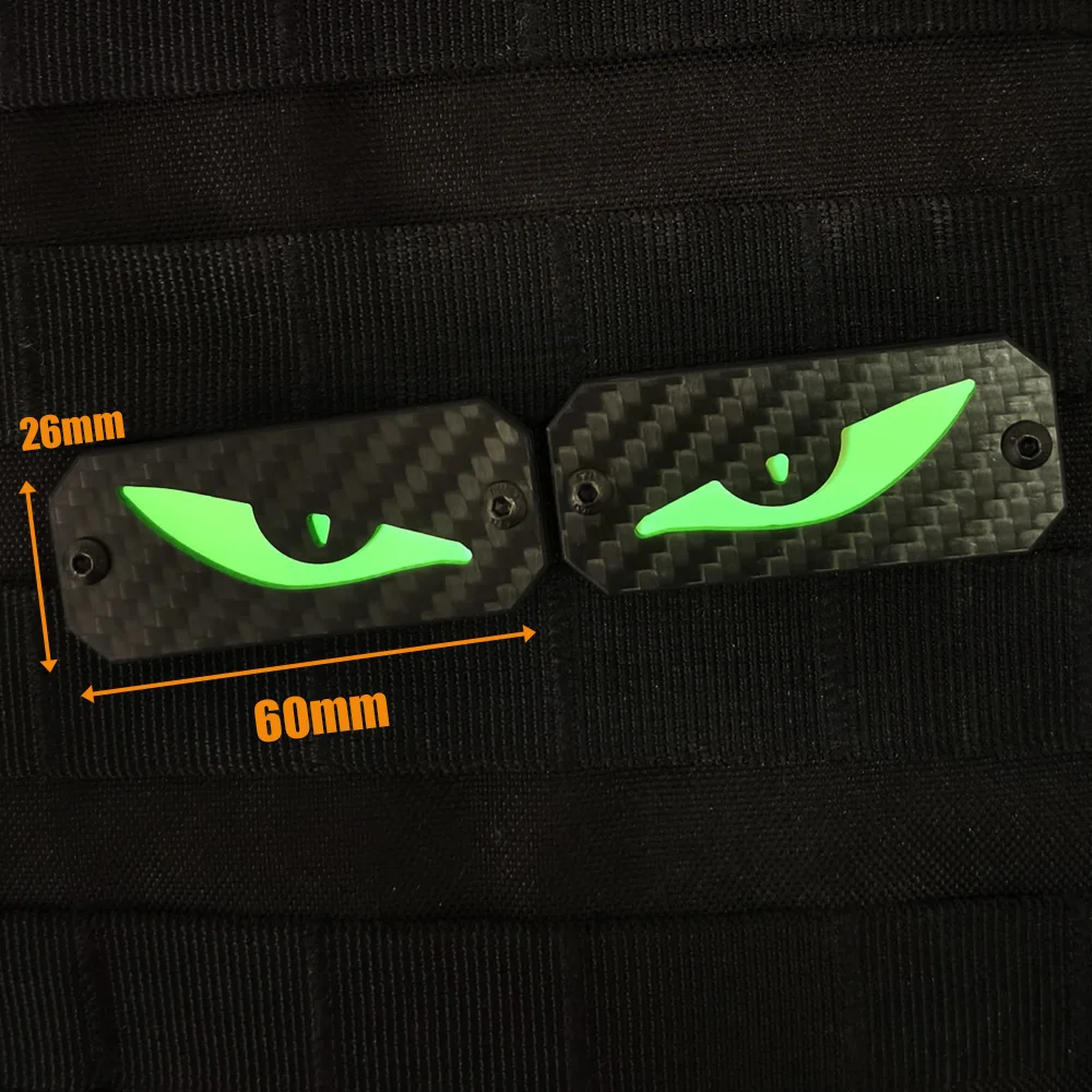 Parche táctico reflectante que brilla en la oscuridad con velcro - imagen 2