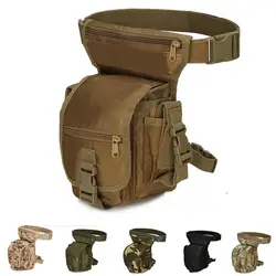 Bolsa táctica para muslo impermeable con correa ajustable