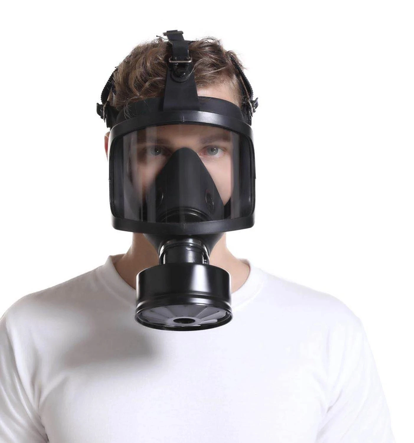 M14/87 MF14 Máscara de gas facial completa con filtro químico nuclear - imagen 2