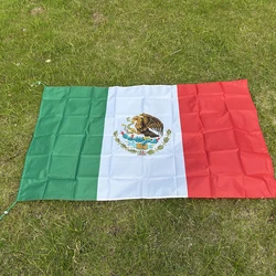 Bandera México poliéster tipo chal para hombro interior y exterior