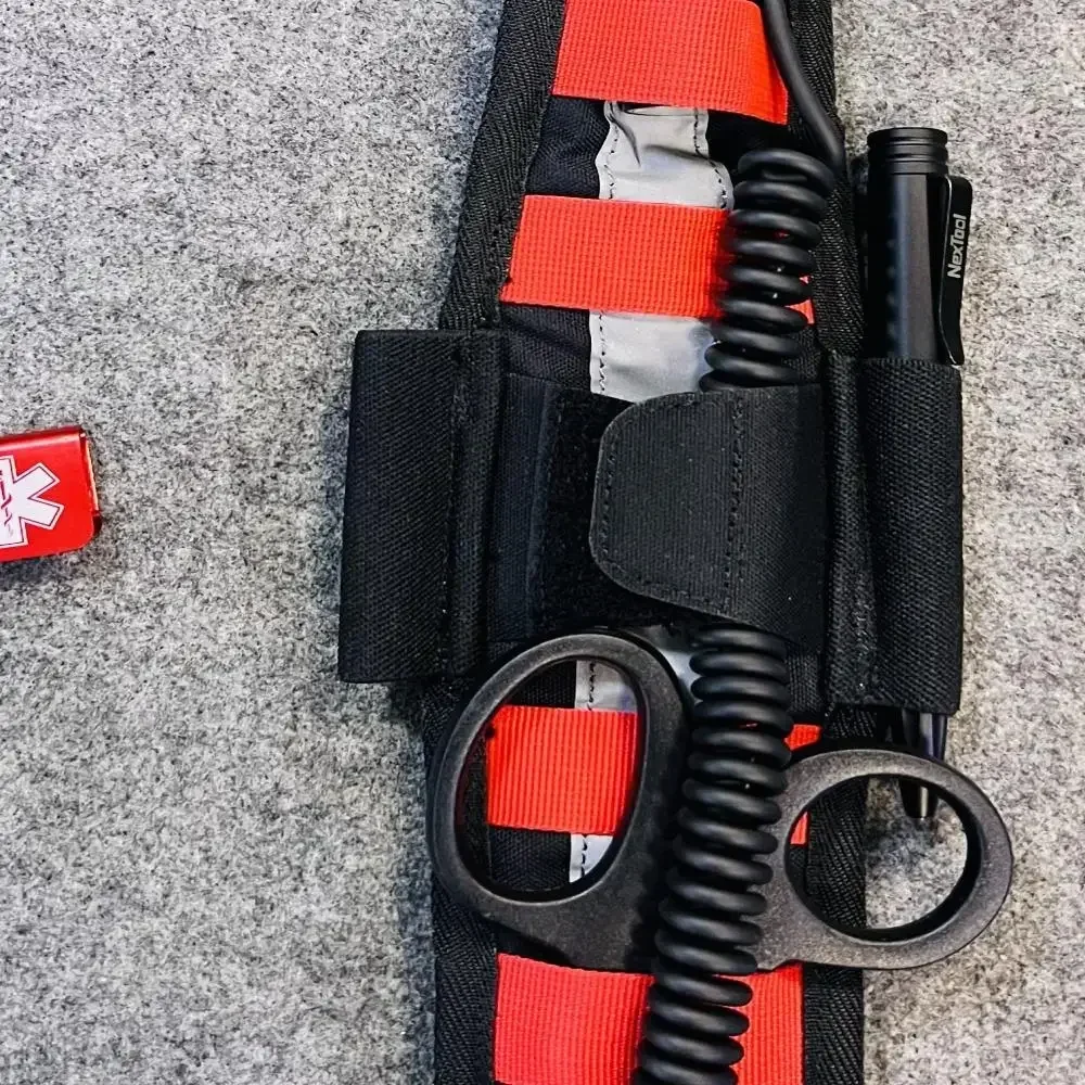 T9 Lanyard táctico bombero azul flame multifunción para rescate - imagen 5