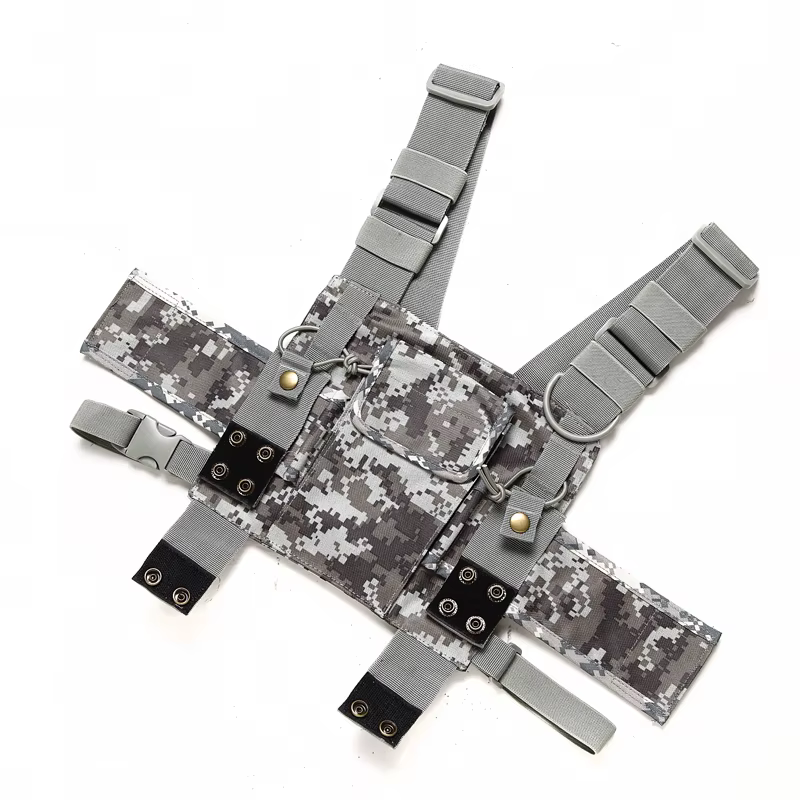 ABBREE PT-08 Walkie Talkie funda frontal camuflaje para UV-5R - imagen 2