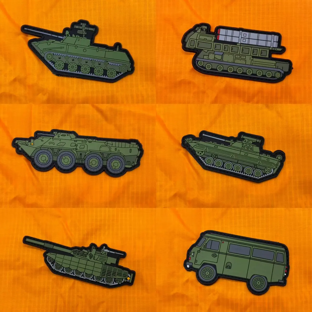 Insignias tácticas con gancho y bucle blindados BTR BMP T-90 - imagen 4