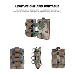 Funda táctica para cargador ST 5.56 ligera con soporte herramientas