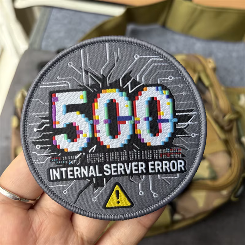 Parche táctico bordado militar con velcro para ropa y mochilas - imagen 3
