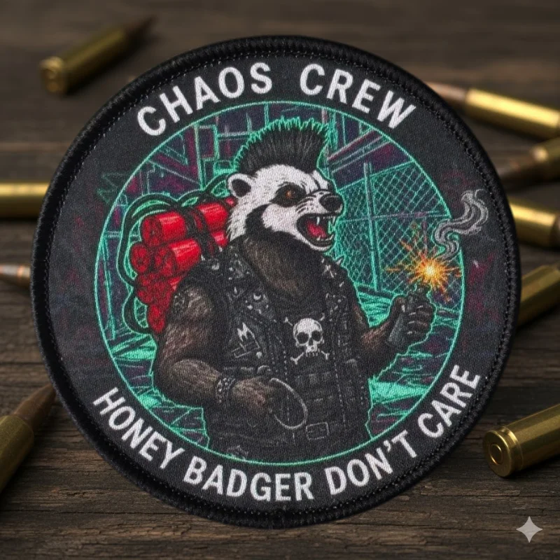 Parche velcro táctico Honeypot Blaster estampado para chalecos - imagen 5