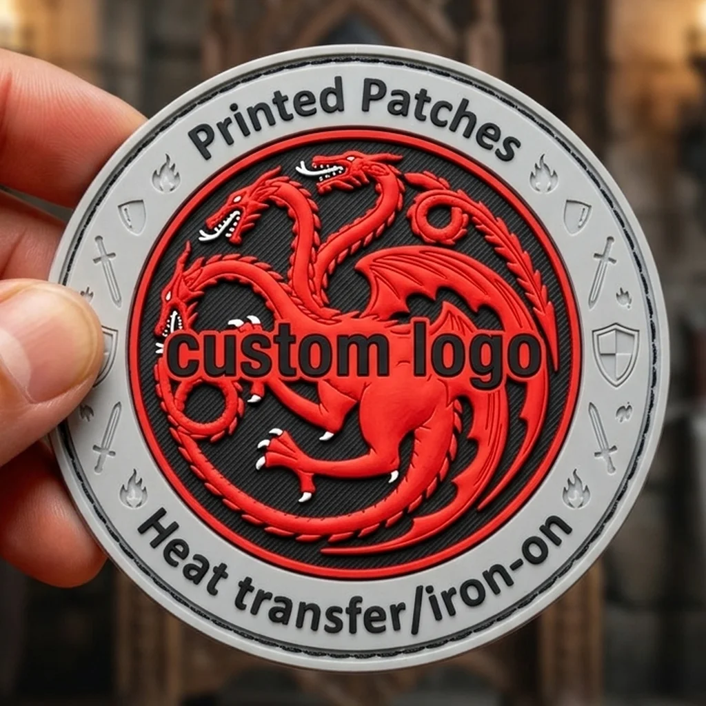Parche reflectante de silicona 3D con velcro y autoadhesivo táctico - imagen 5