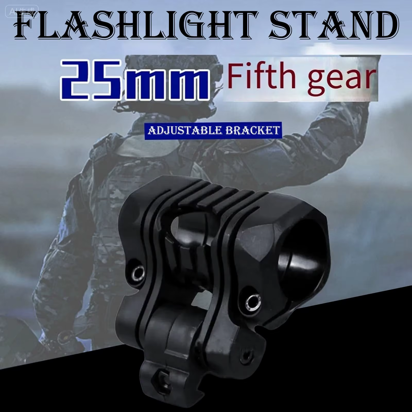 MICH casco táctico con malla metálica facial y linterna para airsoft - imagen 2