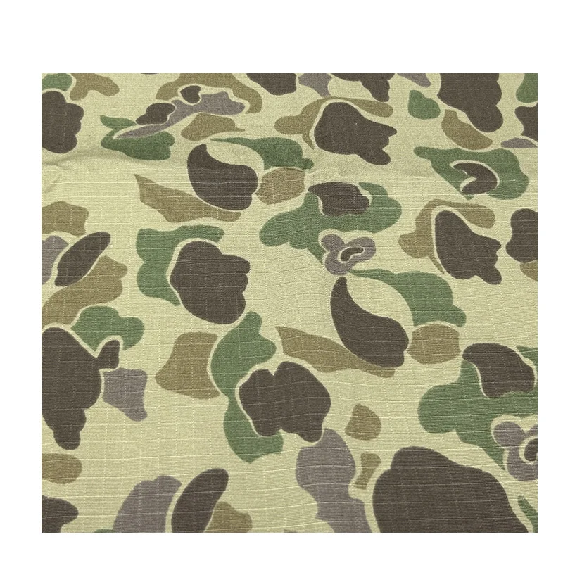 Tela táctica ripstop Duck Hunter Woodland NYCO para uniformes - imagen 5