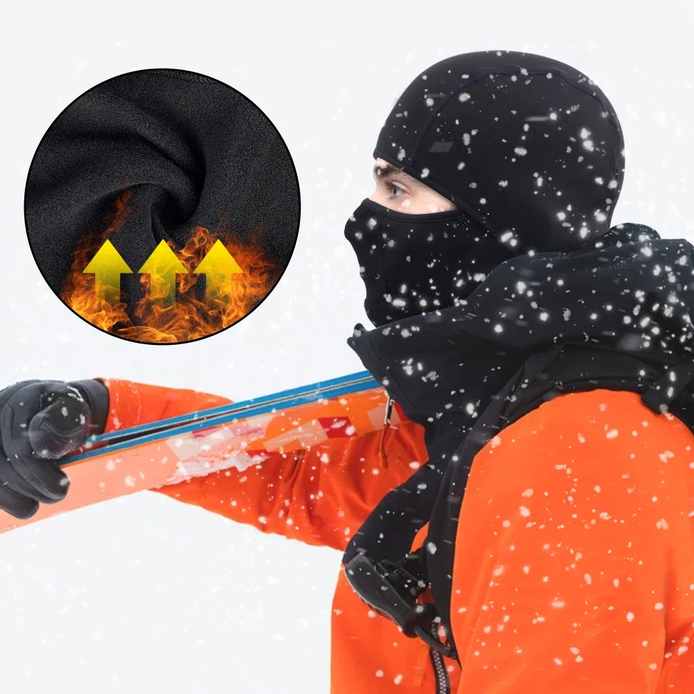 Pasamontañas térmico táctico – Protección facial viento y frío invierno - imagen 3