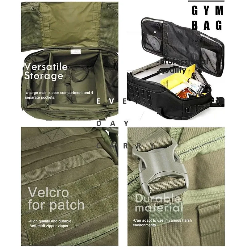 Bolsa de viaje resistente para gimnasio y fin de semana - imagen 5