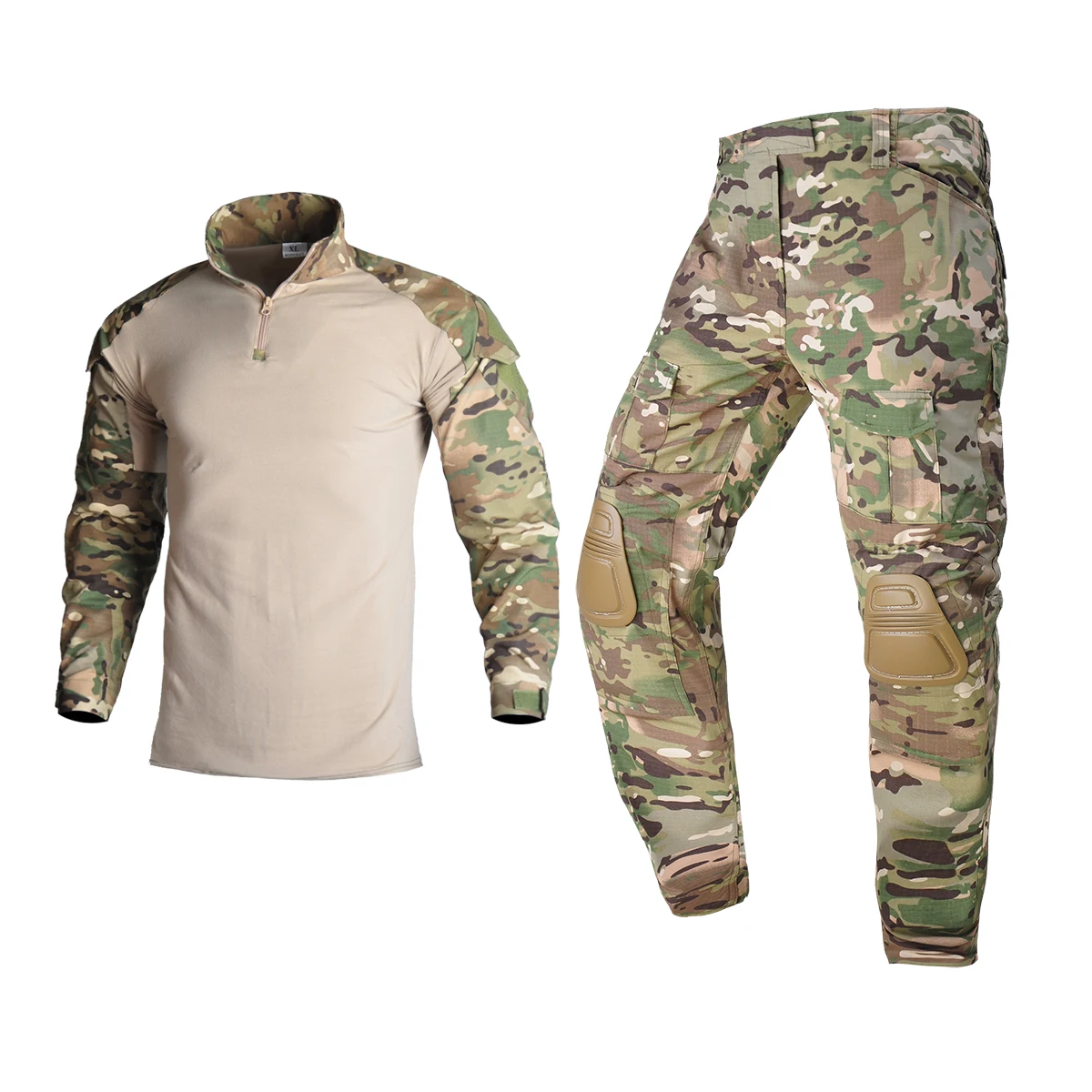 Uniforme táctico Multicam para exteriores con camisa cargo - imagen 4