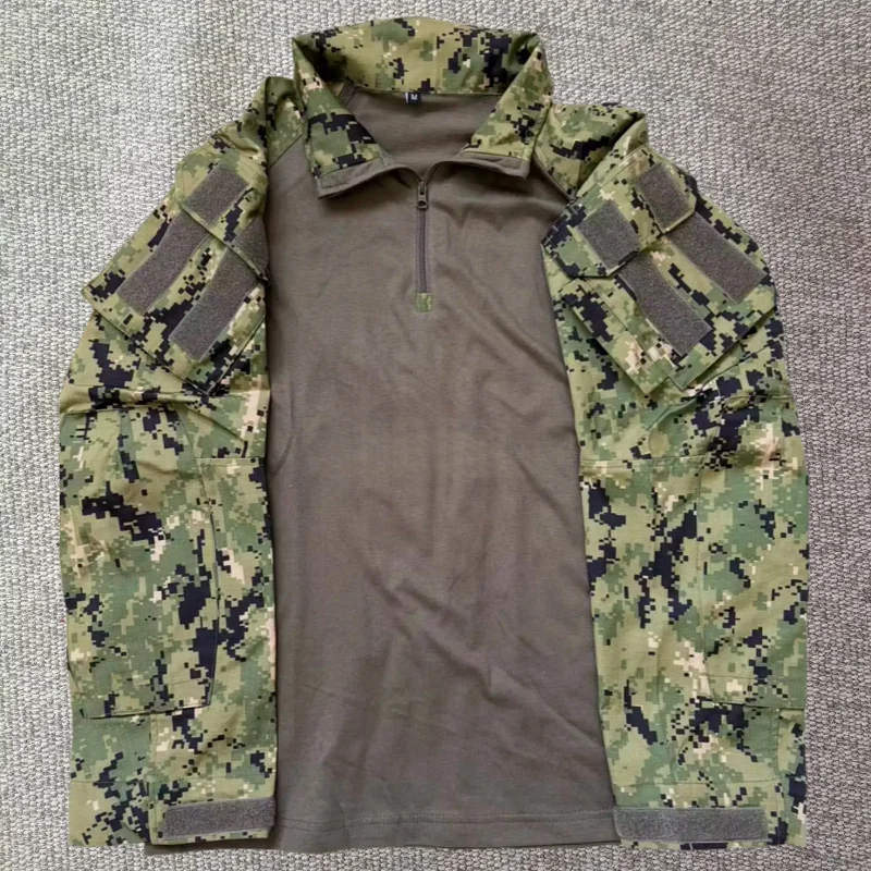 Camiseta Táctica Camuflaje AOR1 AOR2 MCAD G3 – Nylon Algodón Entrenamiento Militar - imagen 3