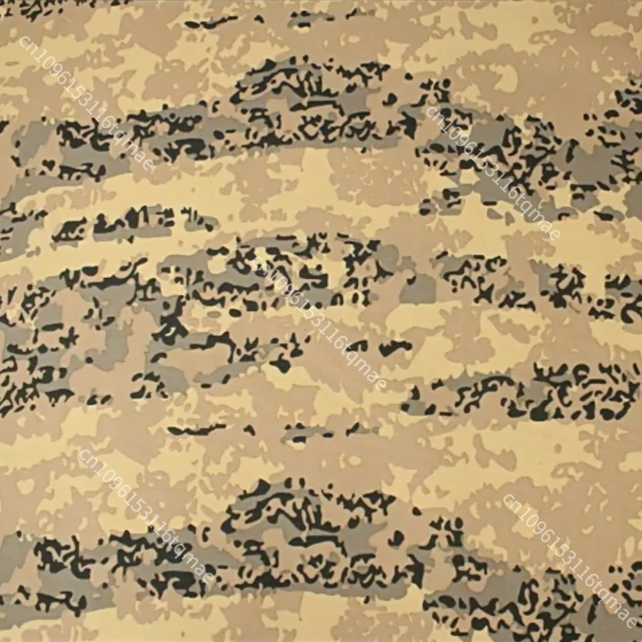Camuflaje austríaco selva-desierto, tela Oxford nylon anti-IR PU