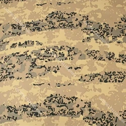 Camuflaje austríaco selva-desierto, tela Oxford nylon anti-IR PU