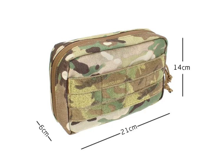 Bolsa táctica en uso exterior