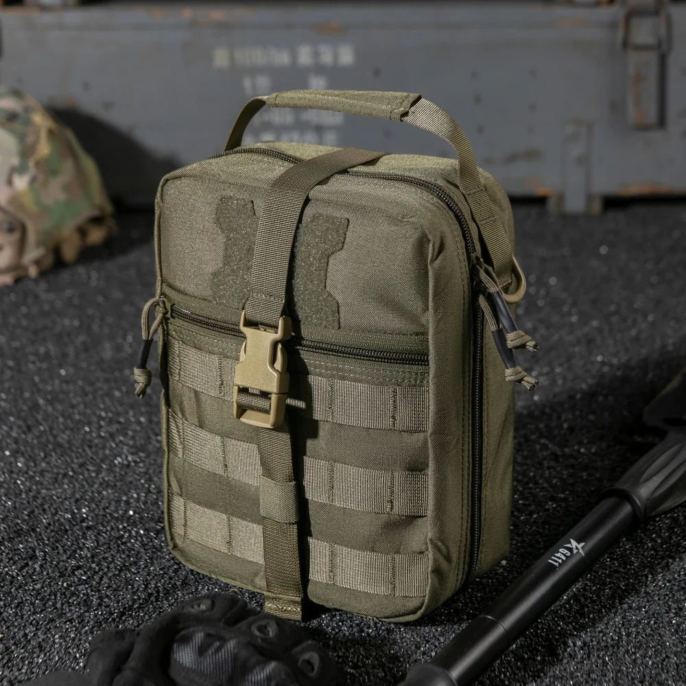 Riñonera táctica MOLLE EDC de nailon para supervivencia - imagen 2