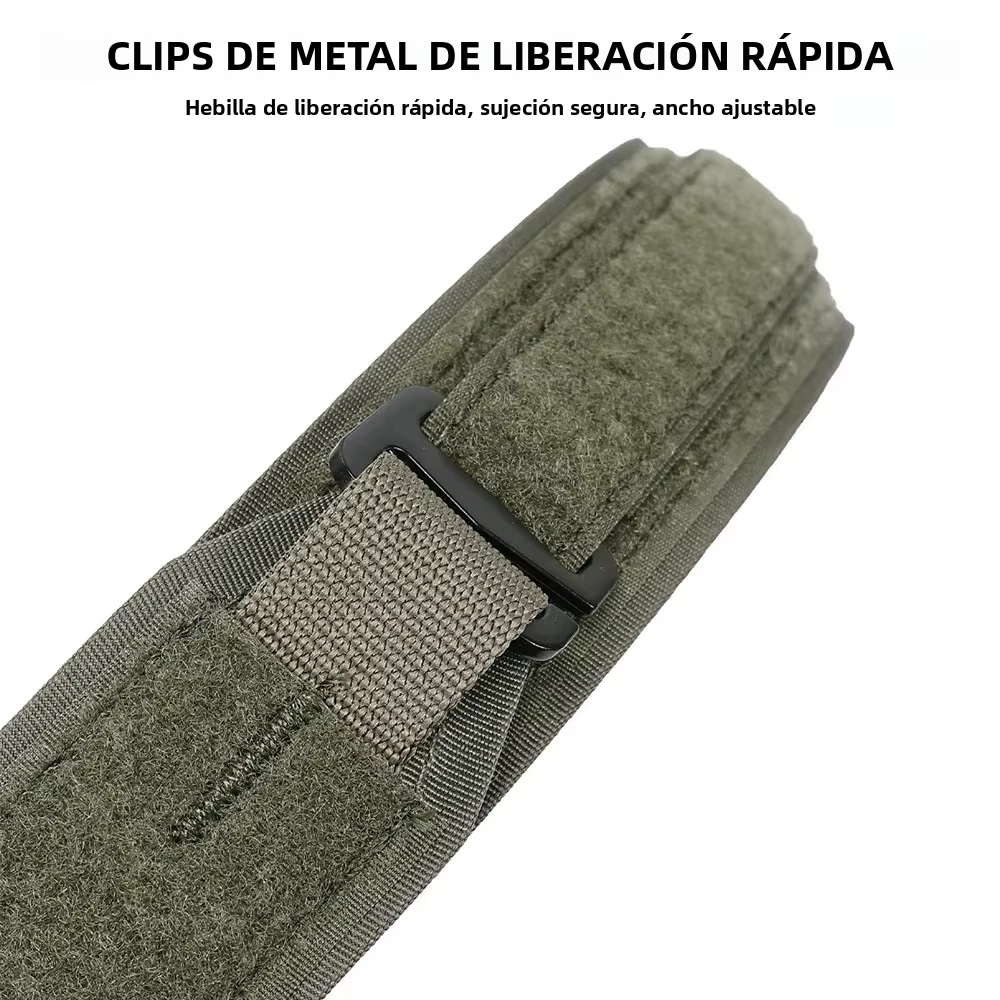 SINAIRSOFT cinturón táctico nylon liberación rápida airsoft - imagen 3
