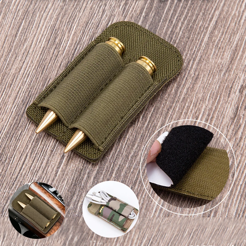 Bolsa táctica para munición 7,62 mm con respaldo adhesivo para chaleco - imagen 4