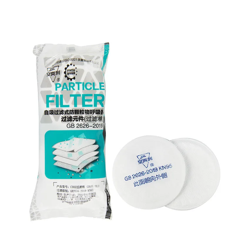 Respirador táctico antipolvo – Máscara con filtro algodón anti-humo - imagen 2