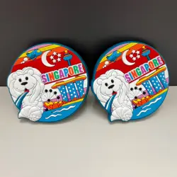 Imán de nevera de PVC personalizado con logotipo