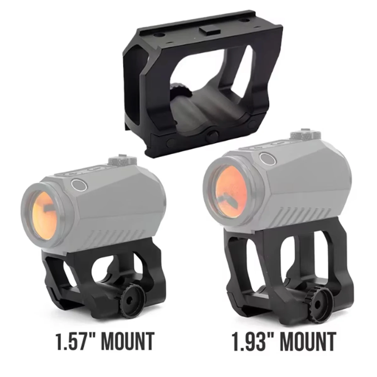 Montura elevadora QD para mira telescópica en raíl de 20 mm