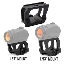 Montura elevadora QD para mira telescópica en raíl de 20 mm