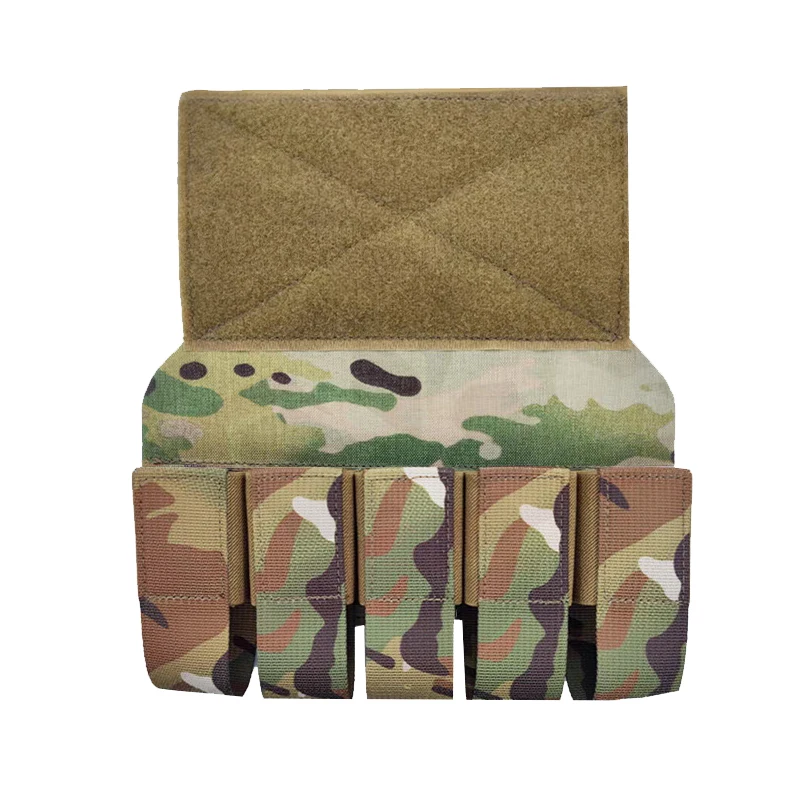 Vista del pouch en configuración frontal
