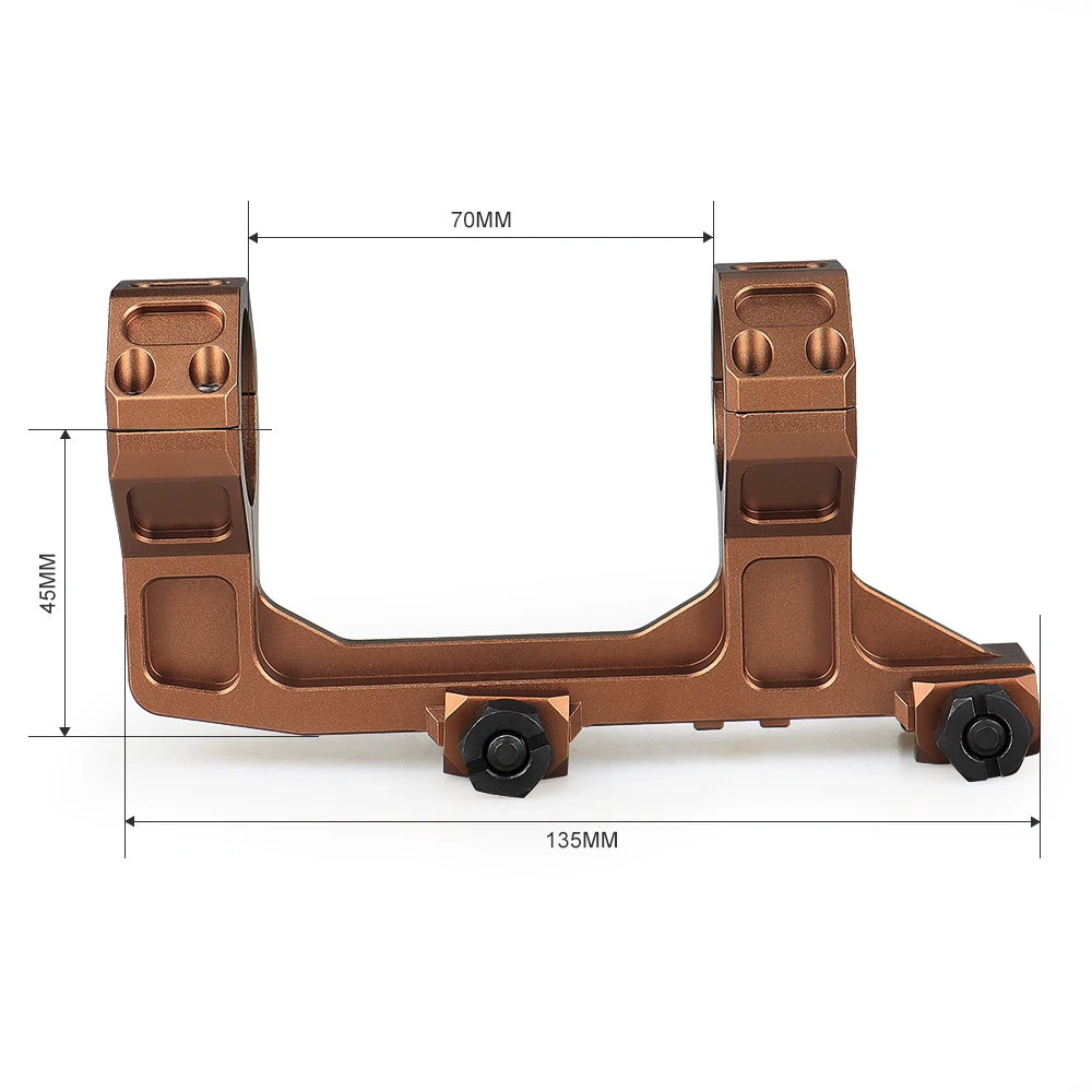 Soporte alto offset para mira red dot compatible M4 AR15 - imagen 5