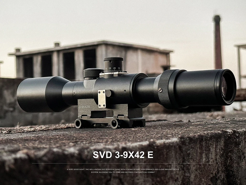 Riflescope SVD 3-9x42 FFP en detalle