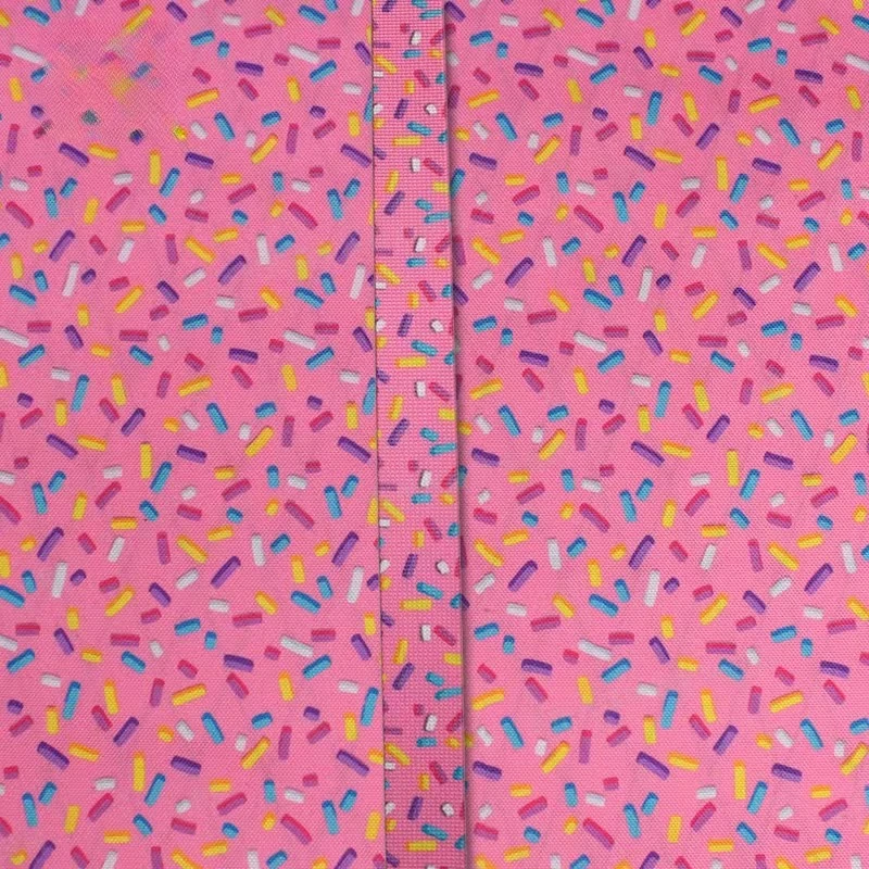Cinta táctica camuflada rosa MOLLE, tiras no elásticas DIY - imagen 3