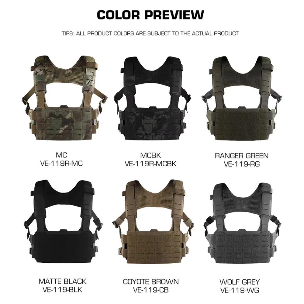Sistema MOLLE para personalizar el equipo