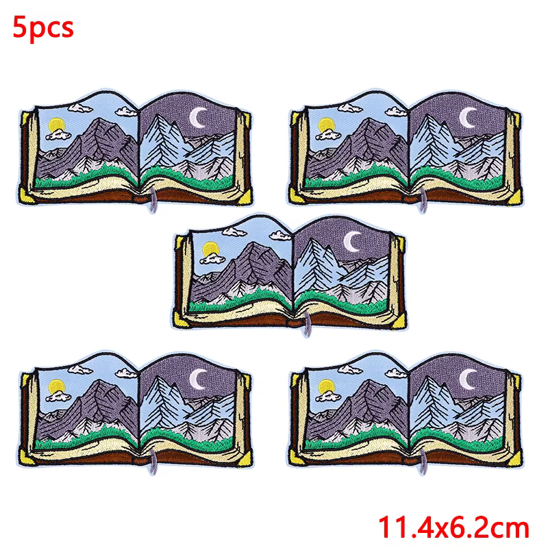 Parches bordados termoadhesivos animales – Pack 5 uds para ropa - imagen 5